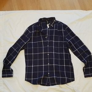 H&M long sleeve regular fit button down